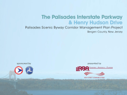 Presentation (27 pages) - Palisades Interstate Park