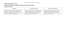 NCEA Level 3 Physics (91524) 2014