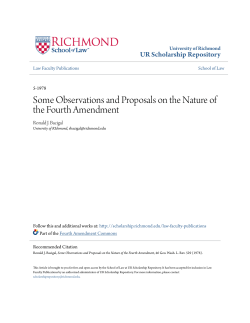 Some Observations and Proposals on the Nature of the Fourth