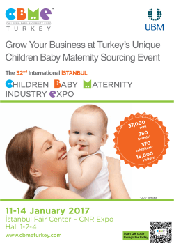 Grow Your Business at Turkey`s Unique Children Baby Maternity