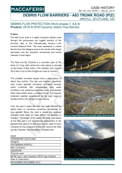CH-RF-UK-Debris Flow Barriers on the A83 Trunk Road Part2