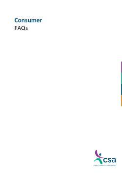 Consumer - Credit Services Association