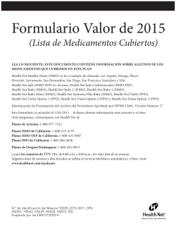 Espa&ntilde;ol - Health Net