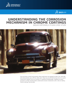 Understanding The Corrosion Mechanism In Chrome