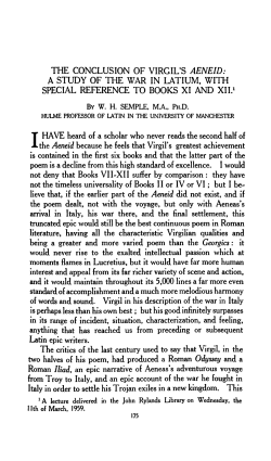 Aeneid - Manchester eScholar - The University of Manchester