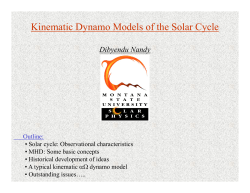 Kinematic Dynamo Models of the Solar Cycle