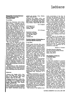 Nonprostatlc Formalin-Reslstant Acid
