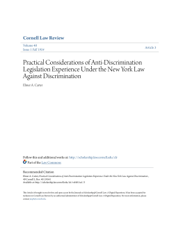 Practical Considerations of Anti