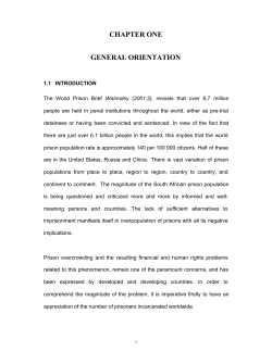 chapter one general orientation - Unisa Institutional Repository