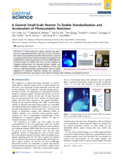 A General Small-Scale Reactor To Enable