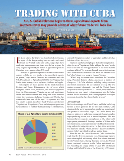 Trading with Cuba