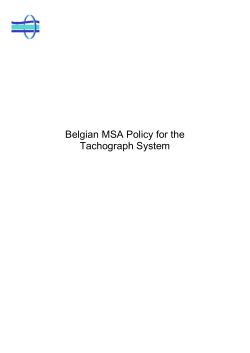 Belgian SA Policy v 1 15versiononline