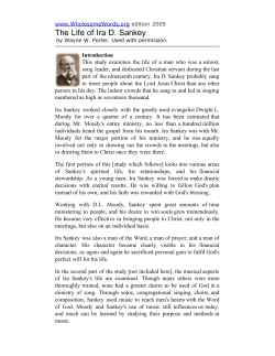 The Life of Ira D. Sankey - Christian Biography