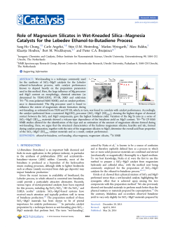 Role of Magnesium Silicates in Wet-Kneaded