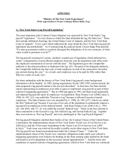 History of The New York Experience