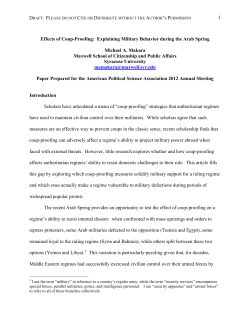 1 Effects of Coup-Proofing - aihr