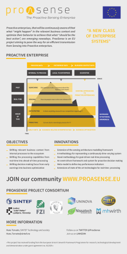 ProaSense Factsheet