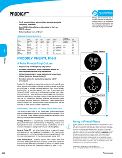 Prodigy (Phenomenex)
