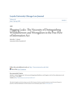 Plugging Leaks: The Necessity of Distinguishing