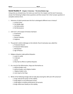 Social Studies 9 Chapter 1