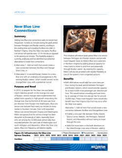 New Blue Line Connections