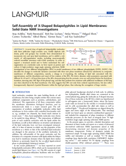 Self-Assembly of X-Shaped Bolapolyphiles in Lipid Membranes
