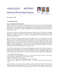 November 2007 - Liquid Crystal Institute