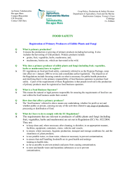 An Roinn Talmha&iacute;ochta agus Bia