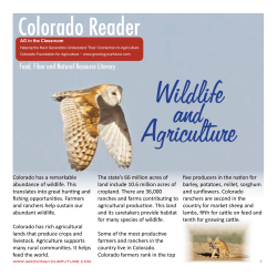 Colorado Reader - Colorado Parks and Wildlife
