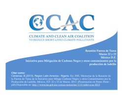 Reuni&oacute;n Fuerza de Tarea Marzo 22 y 23 M&eacute;xico D.F. Iniciativa para