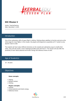 EHC Mission V Introduction