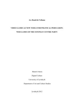 URN:NBN:fi:jyu-20 - Jyv&auml;skyl&auml;n yliopisto