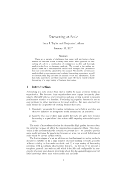 Forecasting at Scale