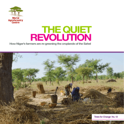 The Quiet Revolution - World Agroforestry Centre