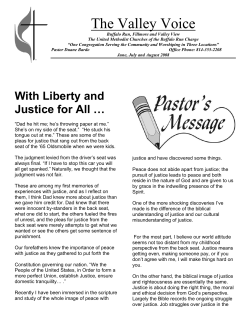 une-July-August 2008 - With Liberty and Justice for All