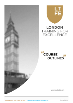 Modern Methods: Financial Accounts and Reports