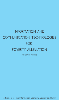 ICTs for Poverty Alleviation