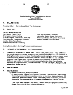 to View, or Print the Approved Minutes