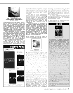 NYC Jazz Record - Kerry Politzer