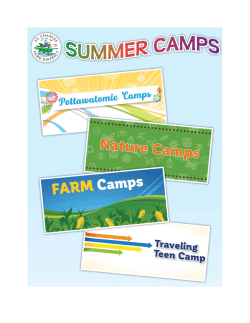 Summer Camps Handbook - St. Charles Park District