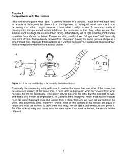 Perspective in Art: The Horizon