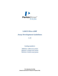 LANCE® Ultra cAMP Kit