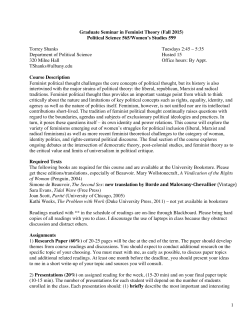 RPOS 565 Shanks Fall 2015 Syllabus