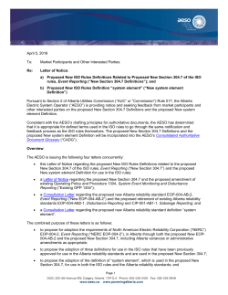 Letter of Notice 304.7 Definitions