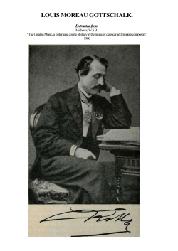 LOUIS MOREAU GOTTSCHALK.