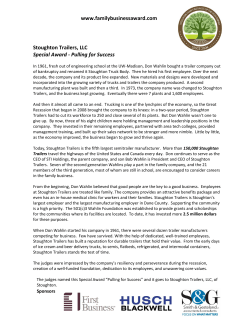 profile - Wisconsin Family Business of the Year Award