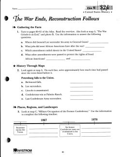 il (nt War Fnds, Reconstruction Follozus