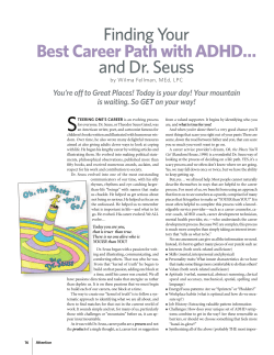 Finding Your Best Career Path with ADHD&hellip; and Dr. Seuss