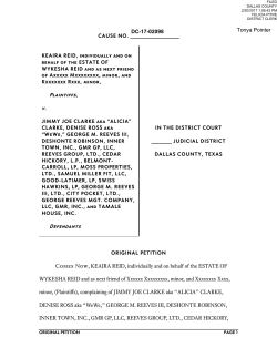 Plaintiffs, v. Defendants