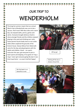 The long hot summer meant that our annual March trip to